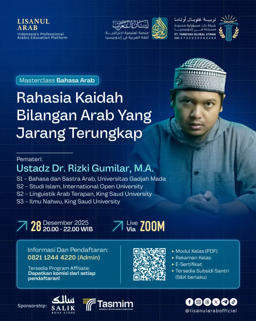 Rahasia Kaidah Bilangan Arab Yang Jarang Terungkap